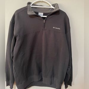 Columbia 1/4 zip Sweater - Men’s XL Black